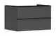 Hansgrohe-HG-Xelu-Q-Waschtischunterschrank-Diamantgrau-Matt-780-550-mit-2-Schubkaesten-fuer-Konsolen-mit-Aufsatzwaschtisch-Mattschwarz-54075670 gallery number 1